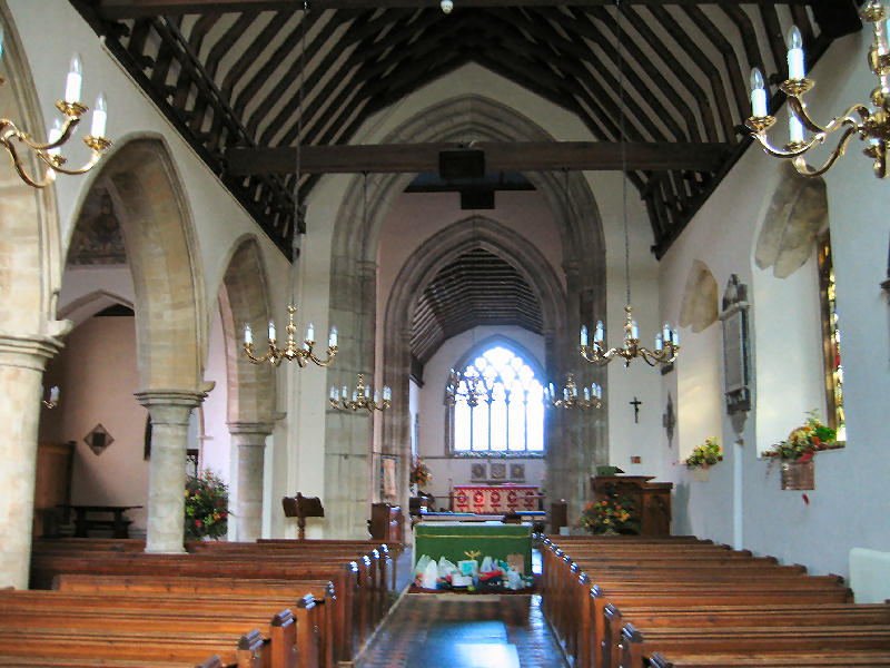St Nicholas Ash Church interior